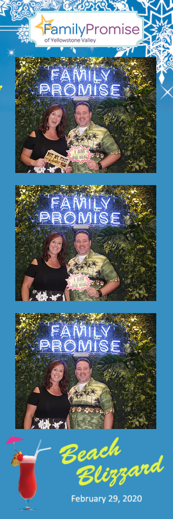 Beach Blizzard Party for a Promise- A Toast To 15 Years! | View more photos from the event at gallery.photoboothbillings.com/u/PhotoBoothBillings/Beach-Blizzard-Party-for-a-Promise-A-Toast-To-15-Years